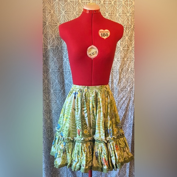 handmade Dresses & Skirts - VINTAGE Handmade Cottagecore Full Circle Skirt